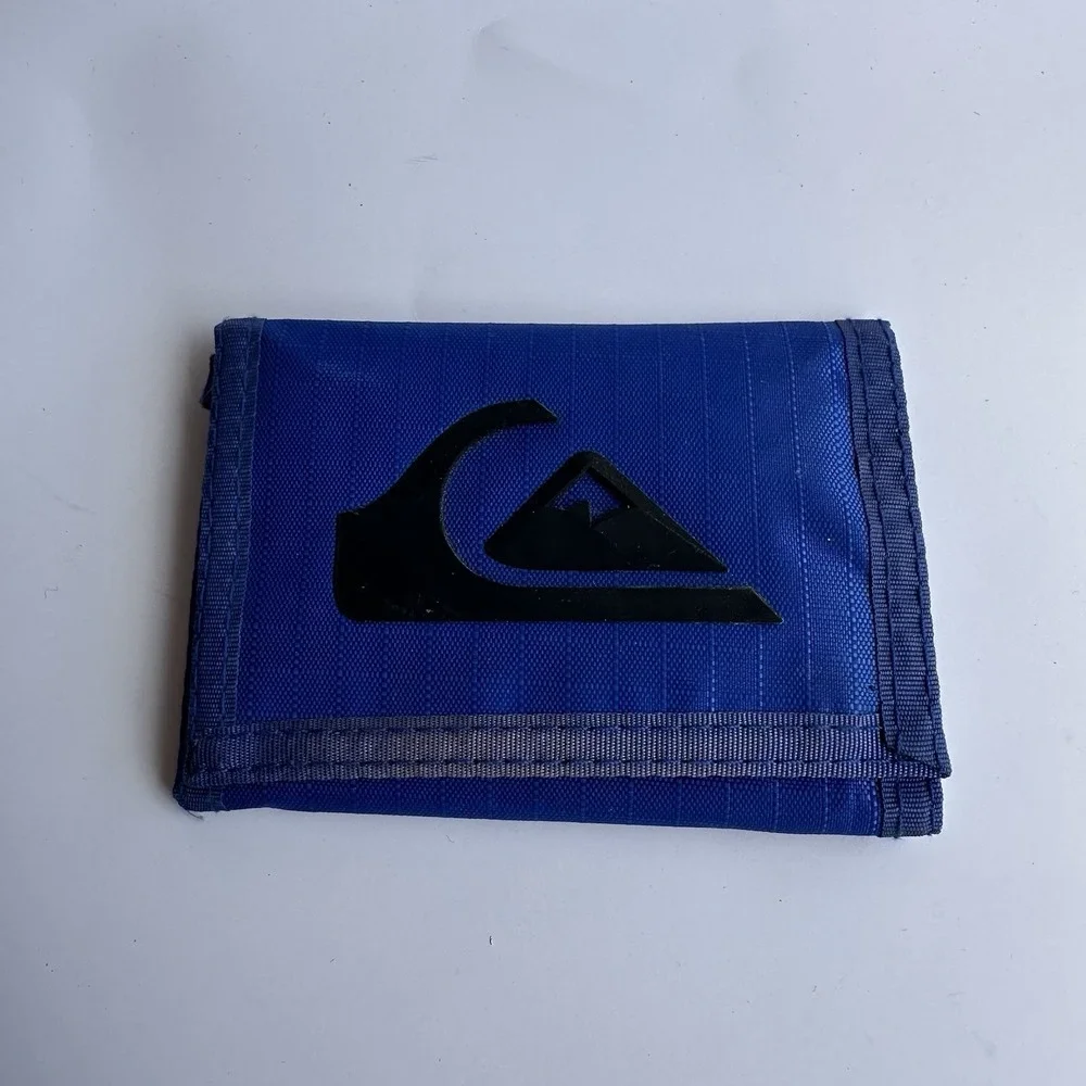 Quiksilver Unisex The Everydaily Sample Tri-Fold Wallet Blue